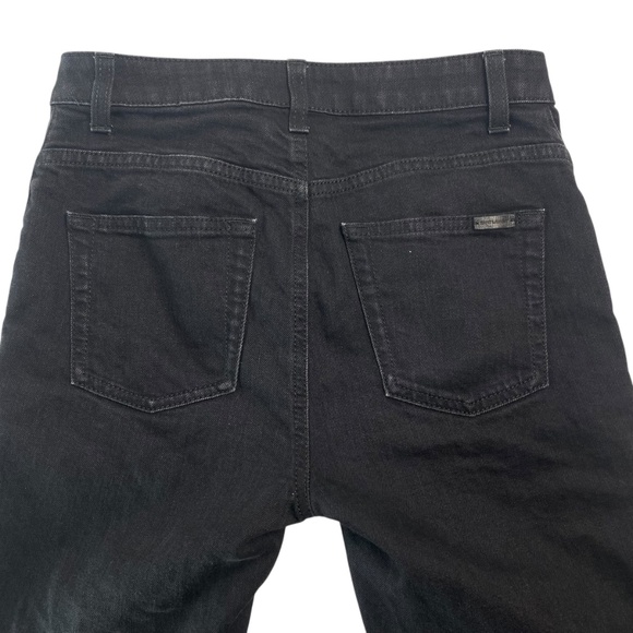 SAINT LAURENT Paris High-rise skinny jeans in Black Size 25 - Picture 15 of 16